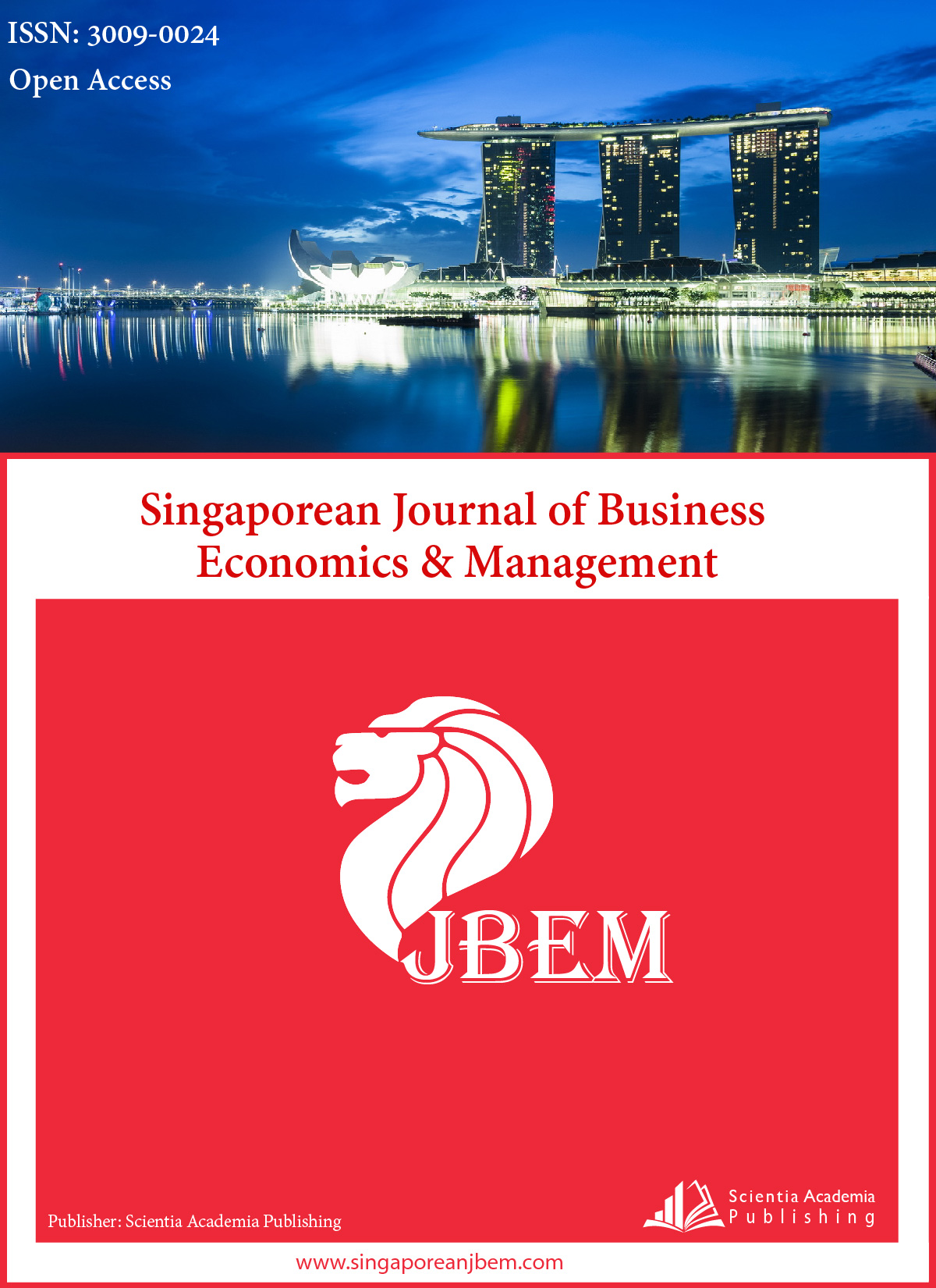					View Vol. 12 No. 1 (2026):  Singaporean Journal of Business Economics and Management
				